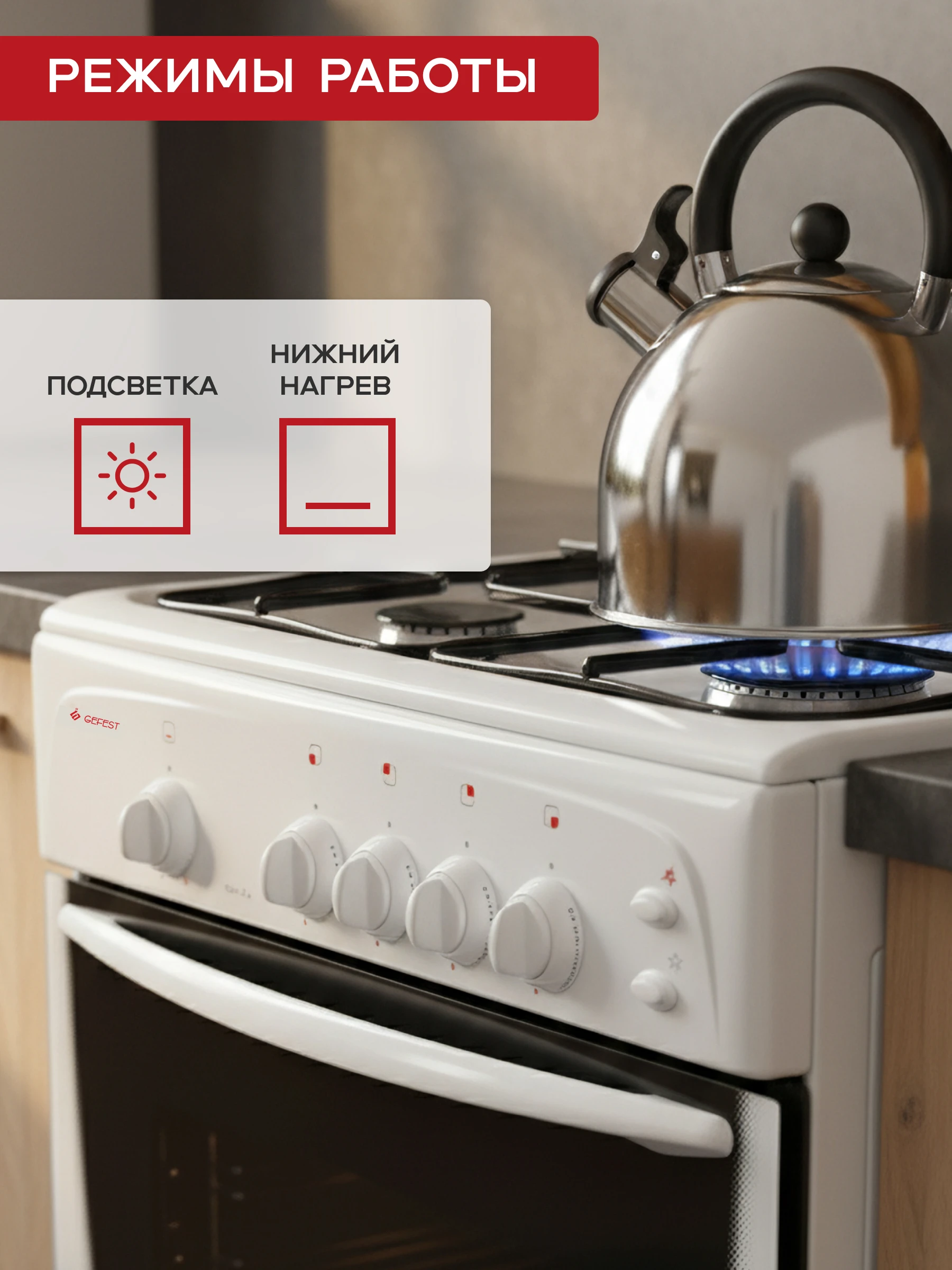 Газовая плита Gefest 1200 С6